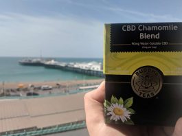 cbd chamomile tea