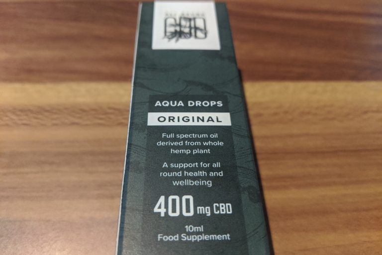 All Round CBD Aqua Drops Original Review - CBD Sloth