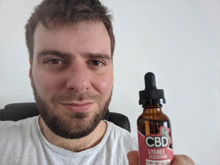 CBDfx Lychee Lemon Kiwi Hemp CBD Oil Review