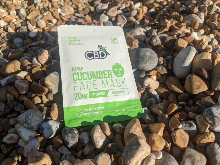 CBDFX Hemp Cucumber Face Mask Review