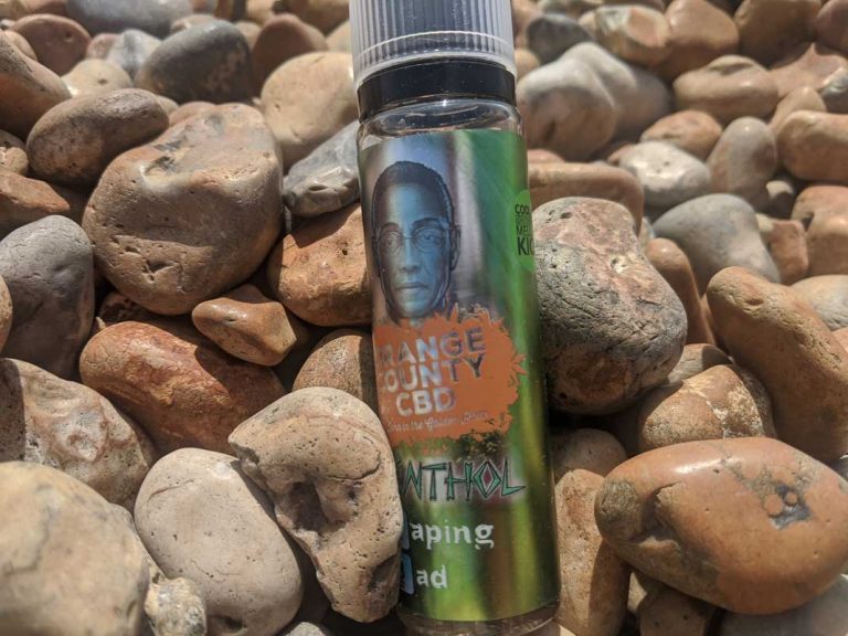 Orange County CBD Menthol E-liquid Review