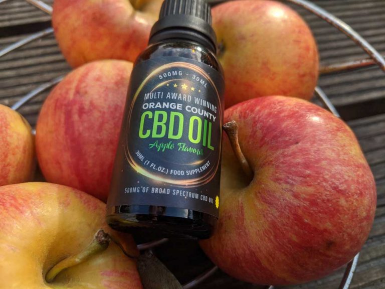 Orange County CBD Oil Apple Flavour Review