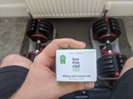 fourfivecbd muscle rub