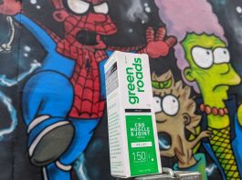 green roads CBD muscle cream