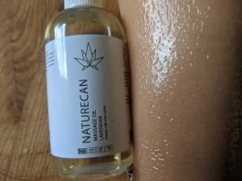 Naturecan CBD Massage Oil Review cbd massage oil