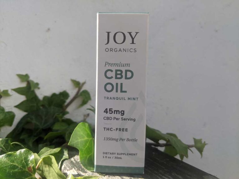 Joy Organics CBD Oil Review