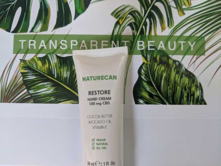 Naturecan CBD Restore Hand Cream Review